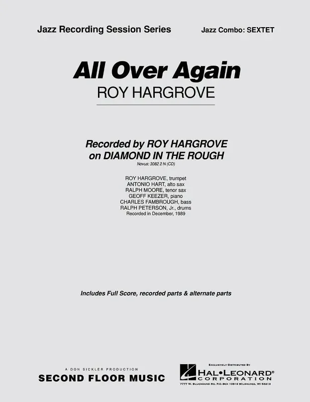 Roy Hargrove All Over Again Jazz Ensemble