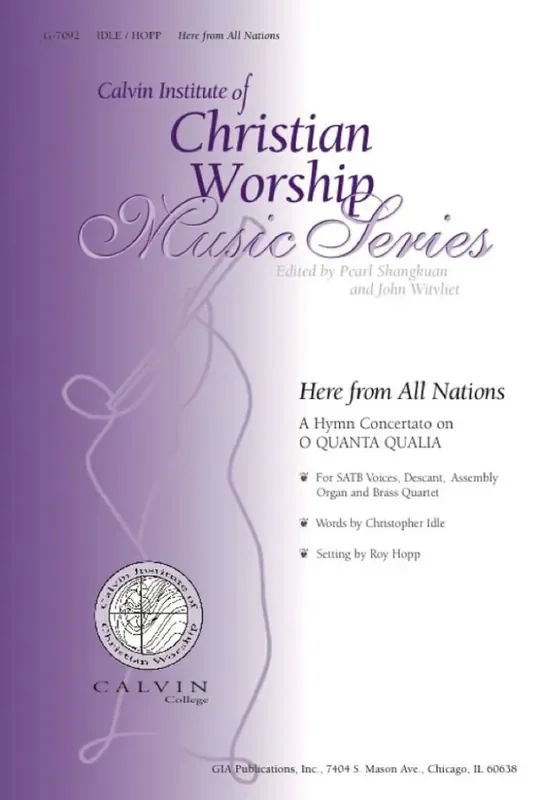 Roy Hopp Here from All Nations – Instrument Parts Gemischter Chor mit Begleitung