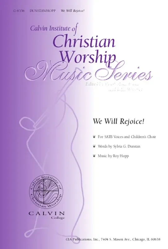Roy Hopp We Will Rejoice! Gemischter Chor mit Begleitung