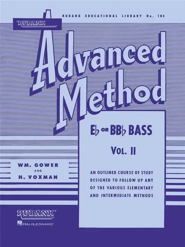 Rubank Advanced Method, Vol. 2 – Bass/Tuba (B.C.)