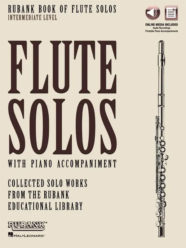 Rubank Book of Flute Solos – Intermediate Level Flöte Solo
