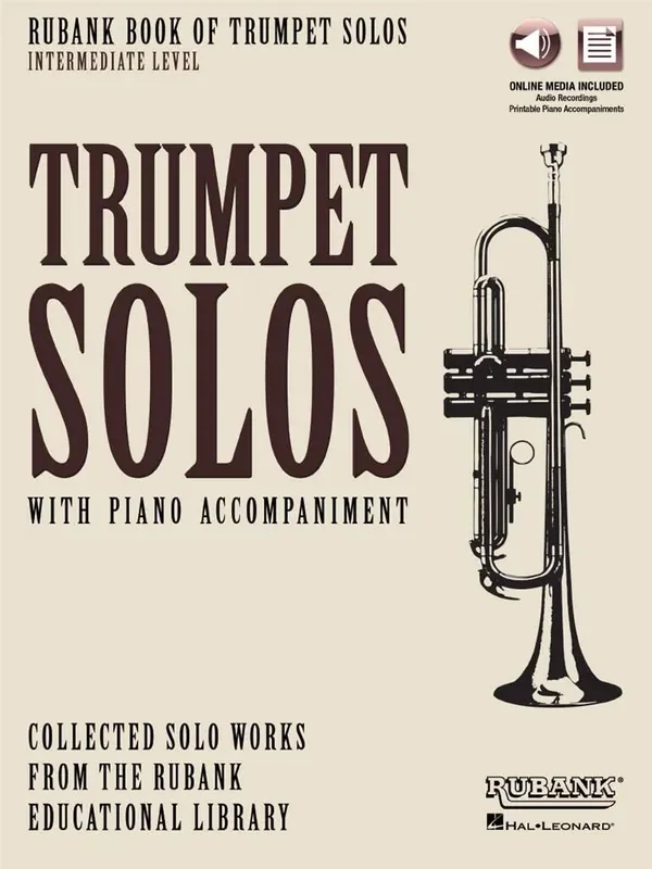 Rubank Book of Trumpet Solos – Intermediate Level Trompete Solo