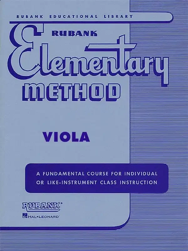 Rubank Elementary Method – Viola