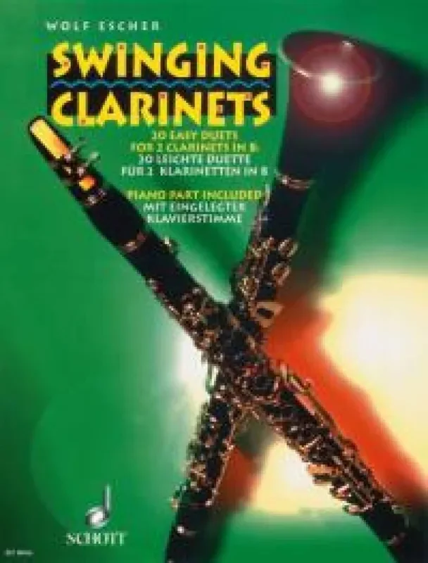 Rudolf Escher Swinging Clarinets Klarinette Duett