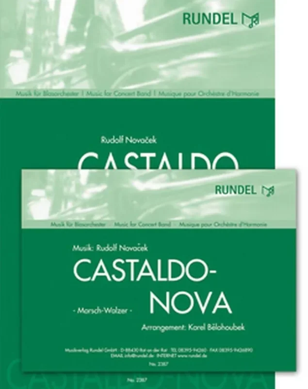 Rudolf Novacek Castaldo-Nova (Arr. Karel Belohoubek) Blasorchester