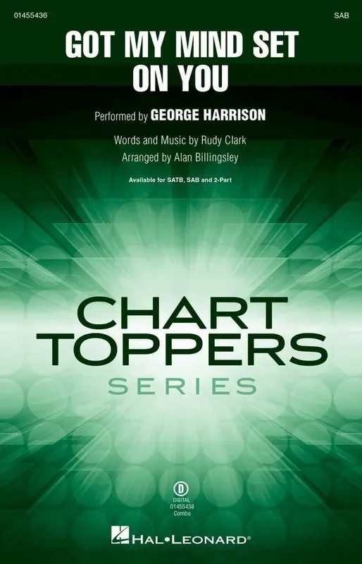 Rudy Clark Got My Mind Set on You (Arr. Alan Billingsley) Gemischter Chor mit Begleitung