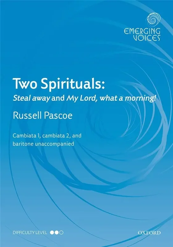 Russell Pascoe Two Spirituals Steal away/My Lord, what a morning! Gemischter Chor mit Begleitung