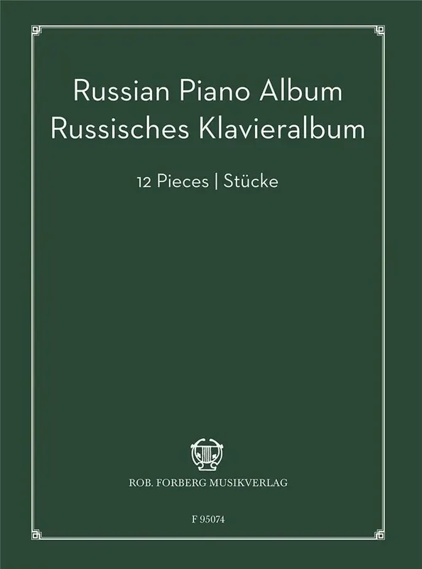 Russian Piano Album – Russisches Klavieralbum Klavier Solo