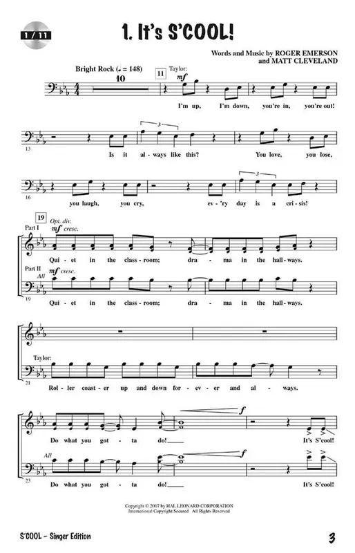 S‘Cool A Teenage Pop/Rock Musical