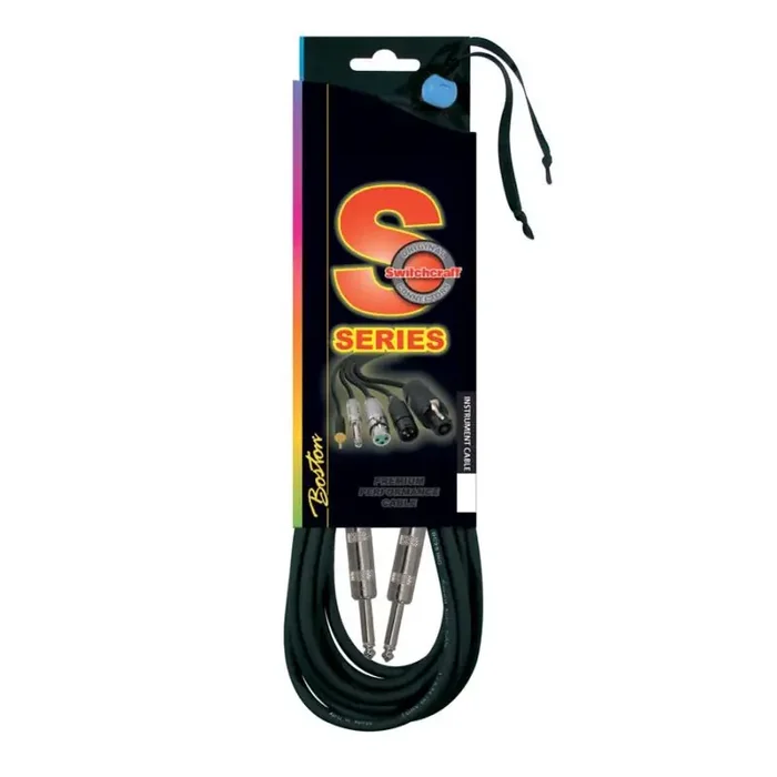 S-Series instrumentkabel, jack-jack 6 meter, Switchcraft connectoren