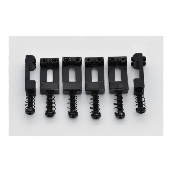 Saddles Strat ,10,5mm, black, set