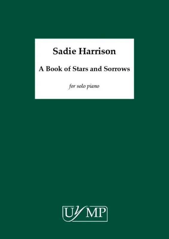 Sadie Harrison A Book of Stars and Sorrows Klavier Solo