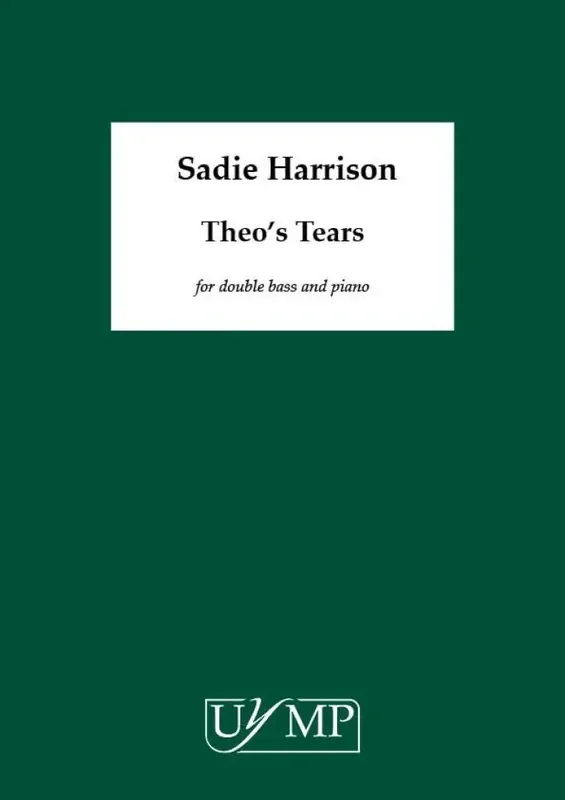 Sadie Harrison Theo‘s Tears (Version 1) Kontrabass mit Begleitung