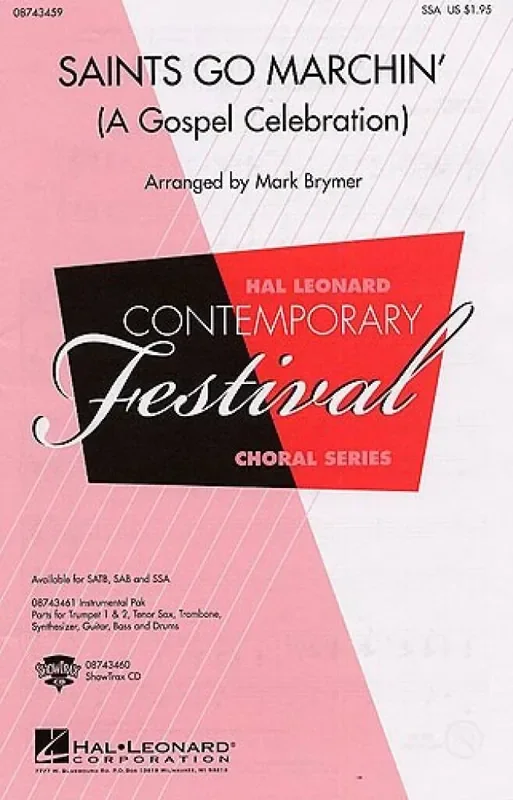 Saints Go Marchin‘ (A Gospel Celebration!) (Arr. Mark Brymer) Frauenchor mit Begleitung