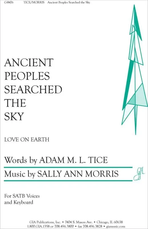 Sally Ann Morris Ancient Peoples Searched the Sky Gemischter Chor mit Klavier/Orgel