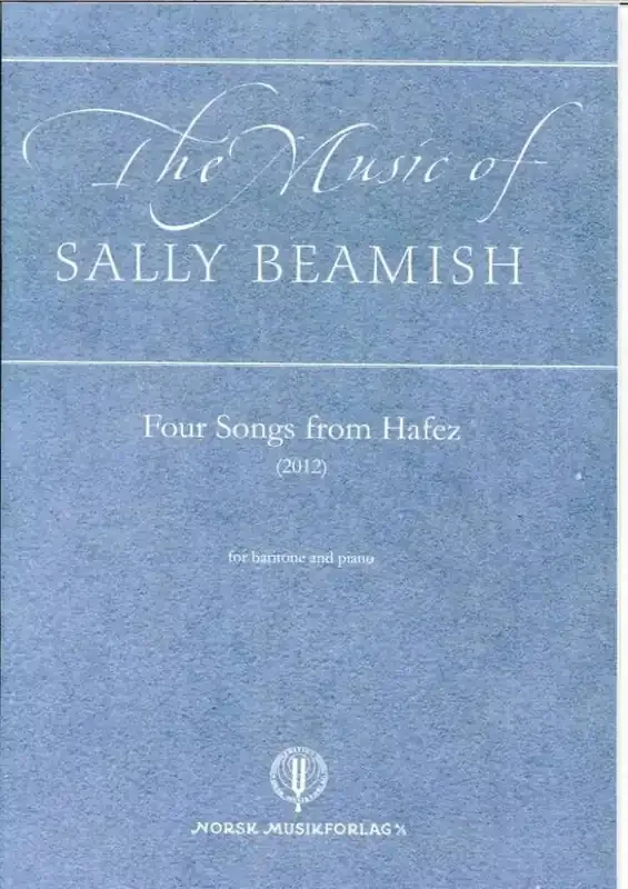 Sally Beamish Four Songs from Hafez Gesang mit Klavier