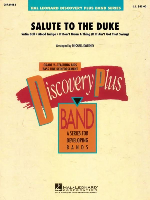 Salute to the Duke (Arr. Michael Sweeney) Blasorchester