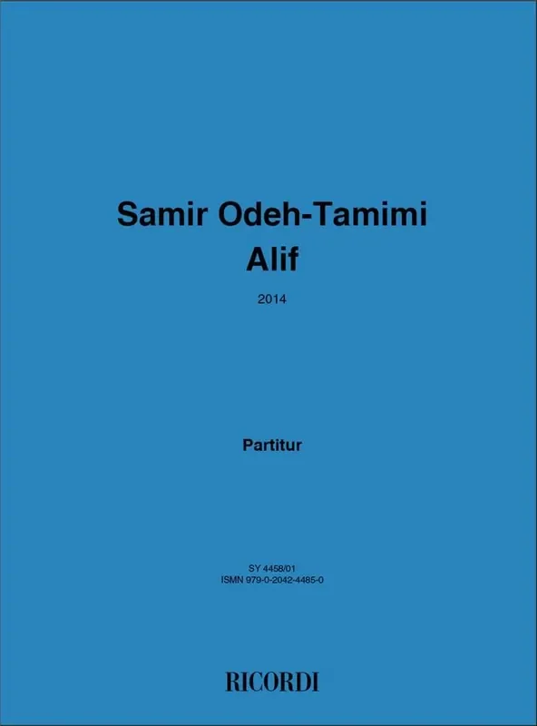 Samir Odeh-Tamimi Alif Kammerensemble