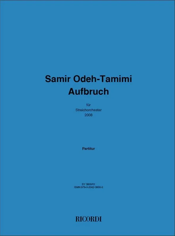 Samir Odeh-Tamimi Aufbruch Streichorchester