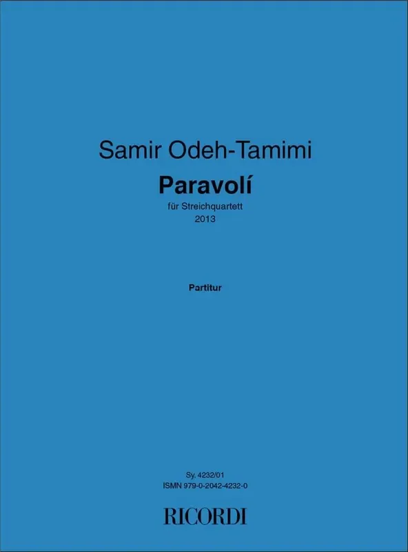 Samir Odeh-Tamimi Paravolí Streichquartett