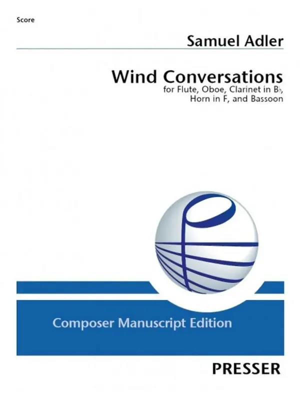 Samuel Adler Wind Conversations Holzbläserensemble