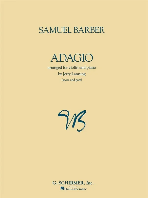 Samuel Barber Adagio For Strings Opus 11 Violine mit Begleitung