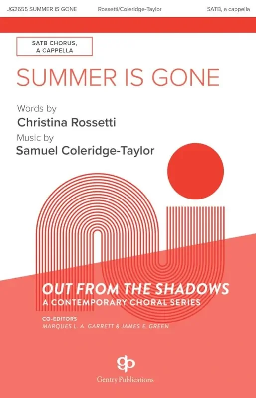 Samuel Coleridge-Taylor Summer Is Gone Gemischter Chor A cappella