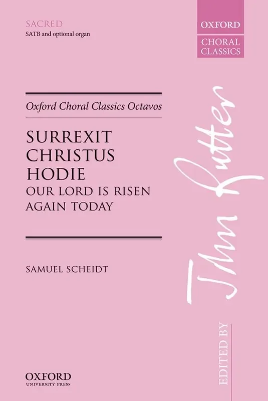 Samuel Scheidt Surrexit Christus hodie Gemischter Chor mit Begleitung