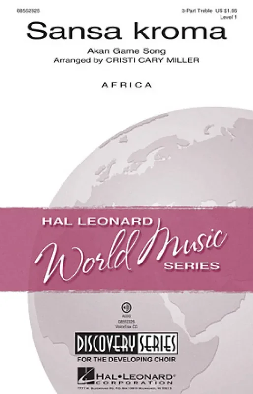 Sansa Kroma (Arr. Cristi Cary Miller) Frauenchor mit Begleitung