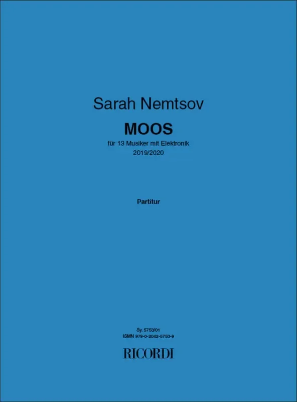 Sarah Nemtsov MOOS Sonstige Ensembles