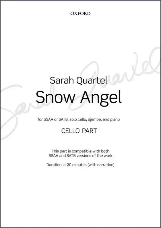 Sarah Quartel Snow Angel Orchester