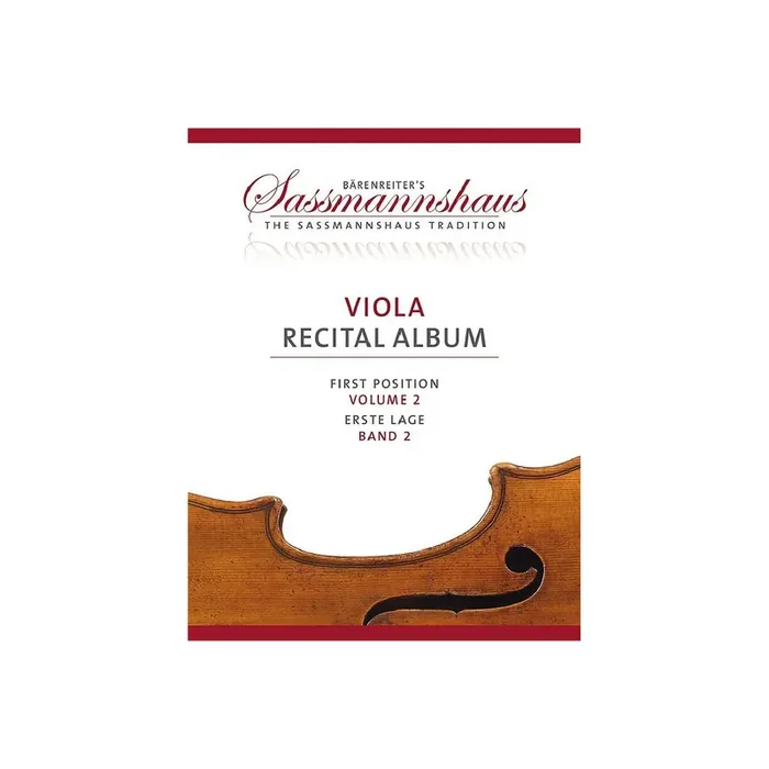 Sassmannshaus Viola Recital Album Band 2