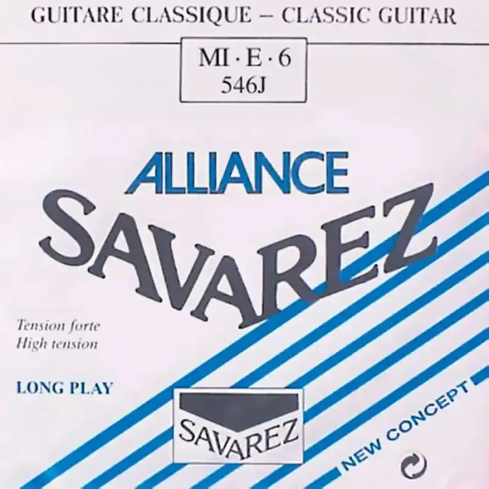 Savarez Alliance Classic E-6-snaar, silverplated wound HT classic, sluit aan bij 540-J set, hard tension