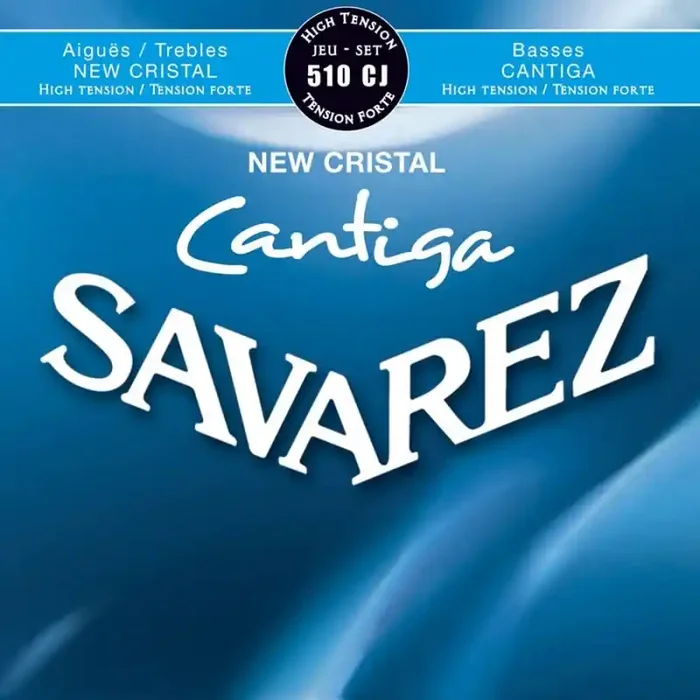 Savarez New Cristal Cantiga snarenset klassiek, New Cristal trebles, Cantiga basses, hard tension