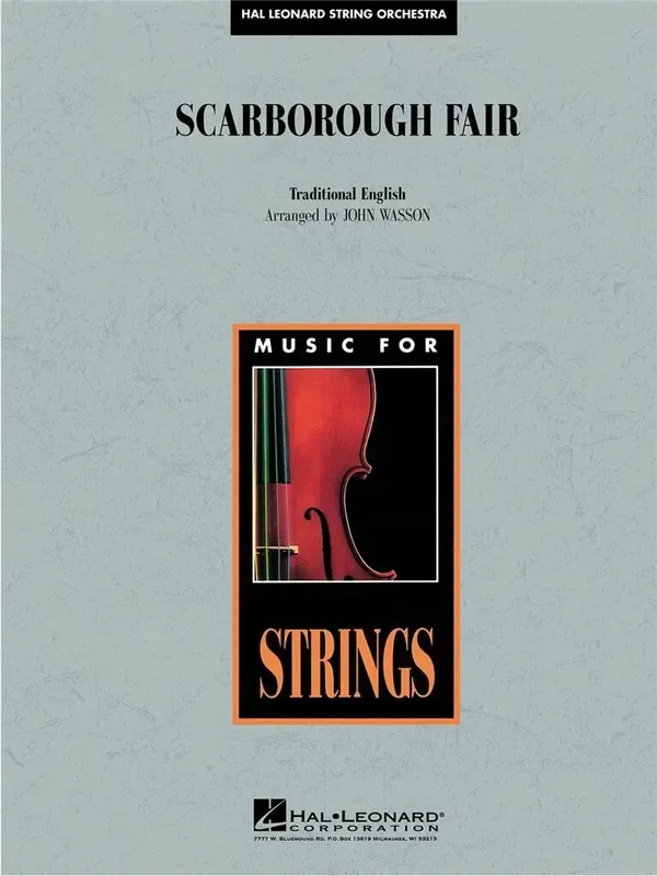 Scarborough Fair (Arr. John Wasson) Streichorchester
