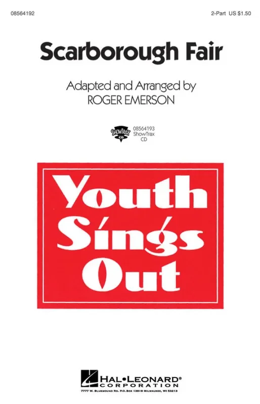 Scarborough Fair (Arr. Roger Emerson) Frauenchor mit Klavier/Orgel