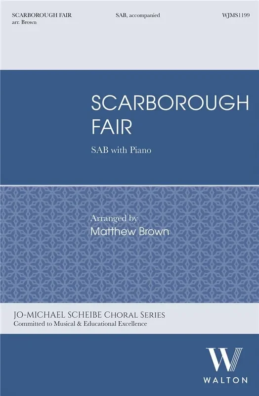 Scarborough Fair Gemischter Chor mit Klavier/Orgel