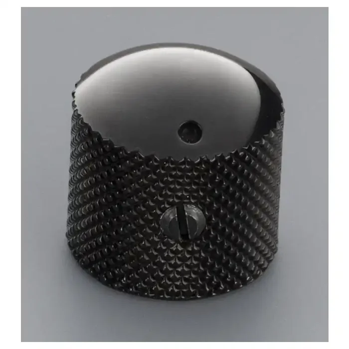 Schaller Dome Knob black chrome (2)