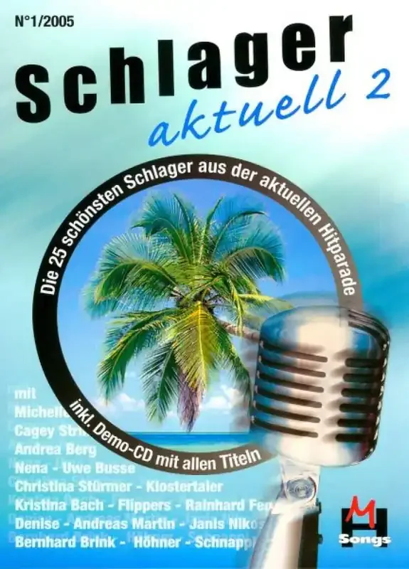 Schlager Aktuell Band 2 (1/2005) (Arr. Gerhard Hildner) Klavier, Gesang, Gitarre (Songbooks)
