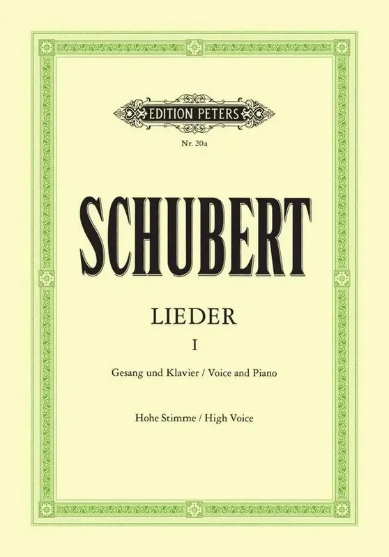 Schuber Lieder Band 1