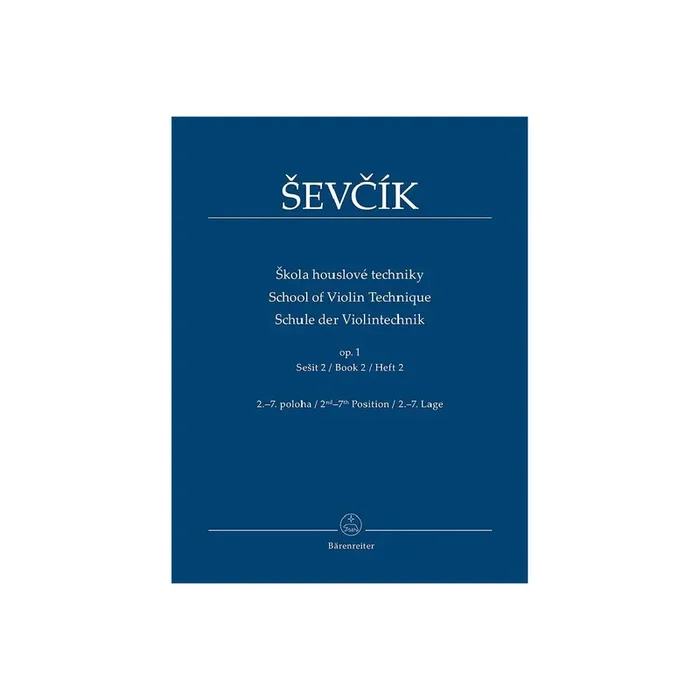 Schule der Violintechnik op.1 Band 2