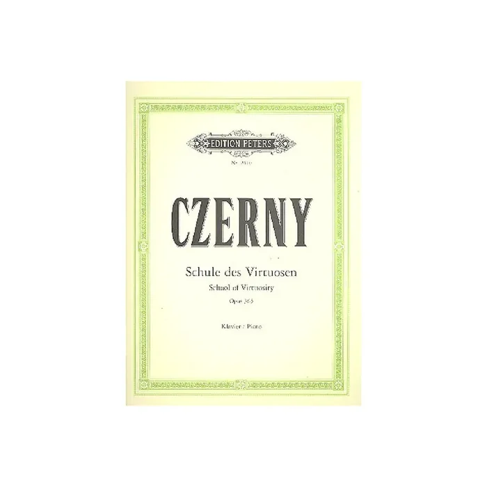 Schule des Virtuosen op.365