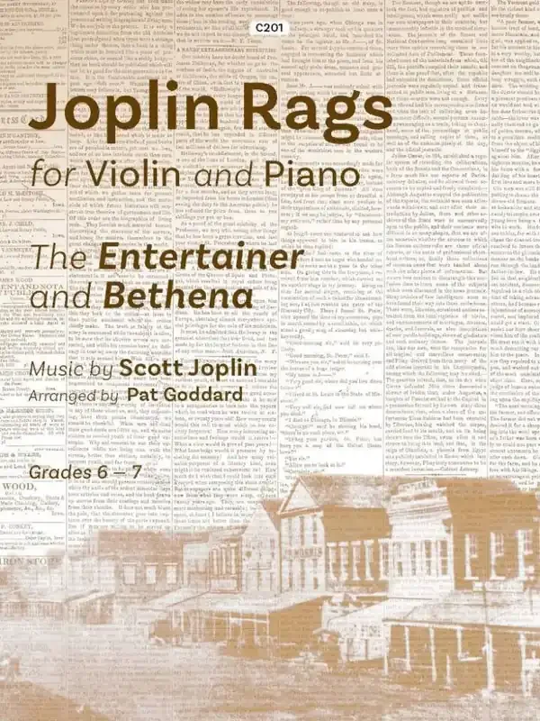Scott Joplin Joplin Rags Violine mit Begleitung