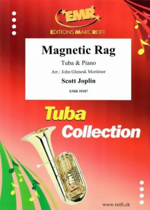 Scott Joplin Magnetic Rag (Arr. John Glenesk Mortimer) Tuba mit Begleitung