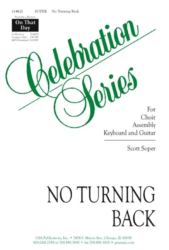 Scott Soper No Turning Back Gemischter Chor mit Klavier/Orgel