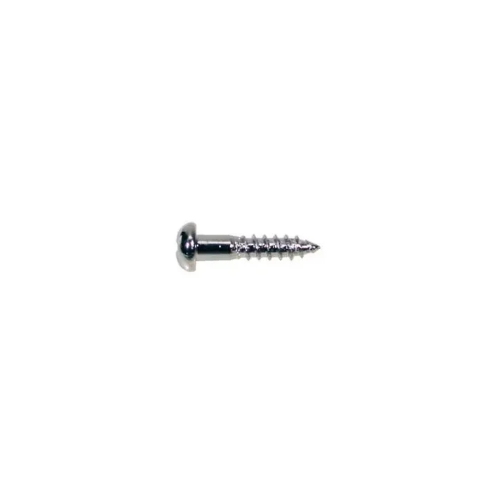 Screw, nickel, 2,1x10mm, 12pcs, dome head