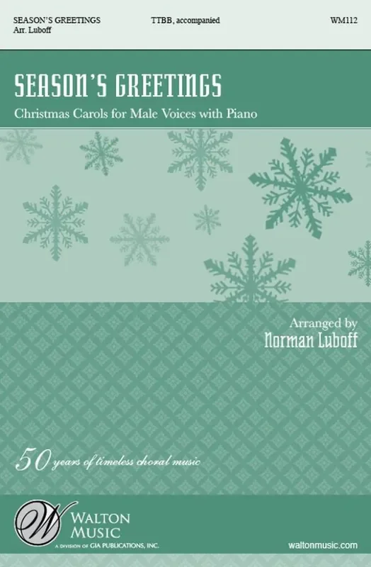 Season‘s Greetings (Collection) (Arr. Norman Luboff) Männerchor mit Begleitung