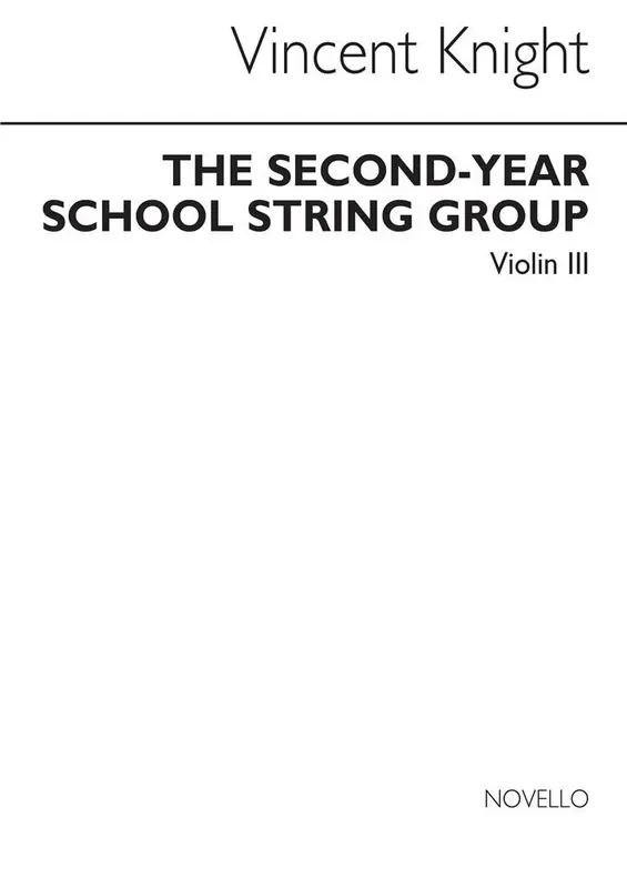 Second-Year School String Group – Vln 3