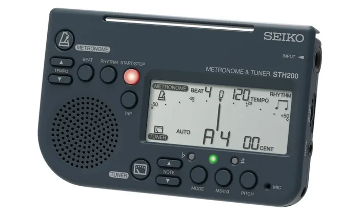 Seiko STH200 Chrom.Tuner und Metronom