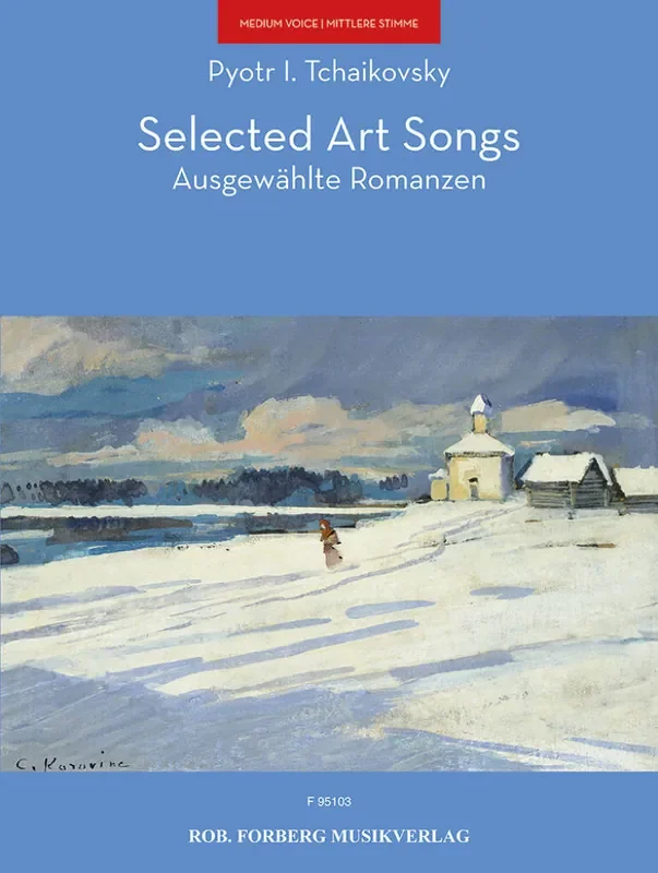 Selected Art Songs Gesang mit Klavier